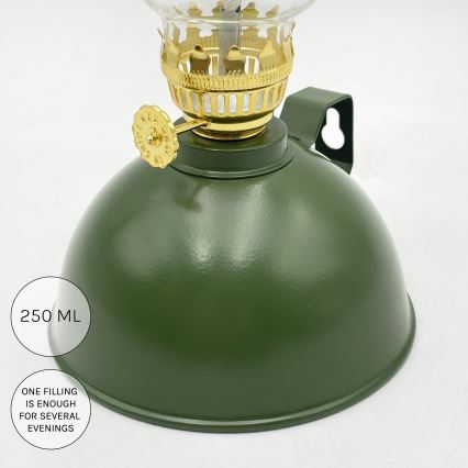 Brilagi - MERLIN Kerosene Lamp, Green