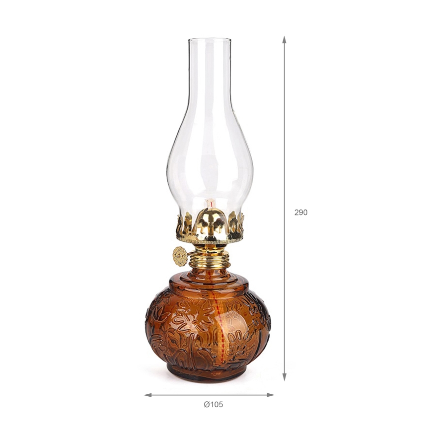 Brilagi - MERLIN Kerosene Lamp, Orange
