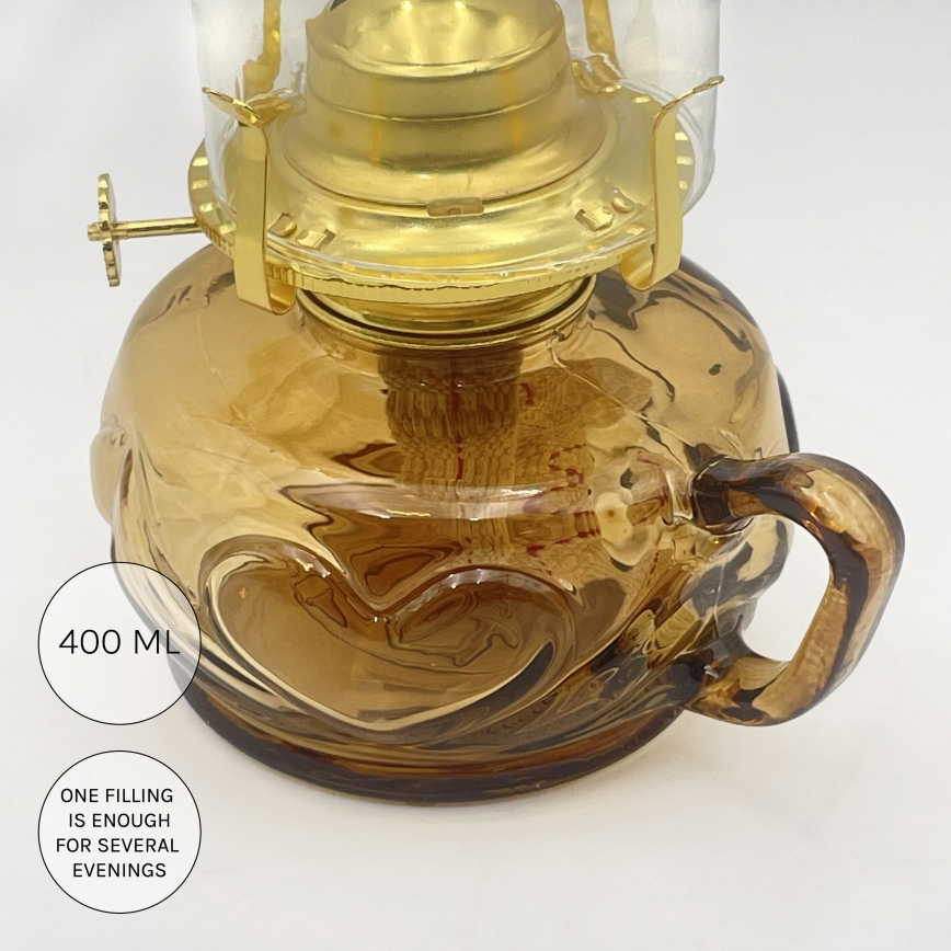 Brilagi - MERLIN Kerosene Lamp, Orange