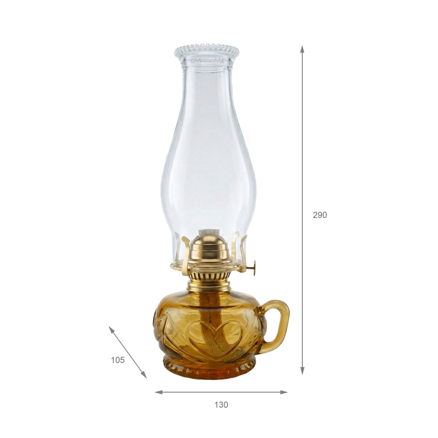 Brilagi - MERLIN Kerosene Lamp, Orange