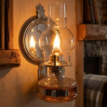 Brilagi - MERLIN Kerosene Lamp, Polished Chrome