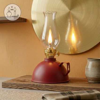 Brilagi - MERLIN Kerosene Lamp Red