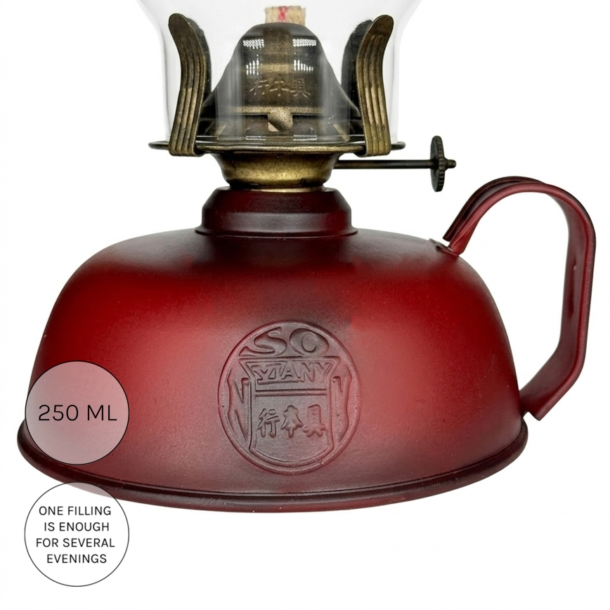 Brilagi - MERLIN Kerosene Lamp Red
