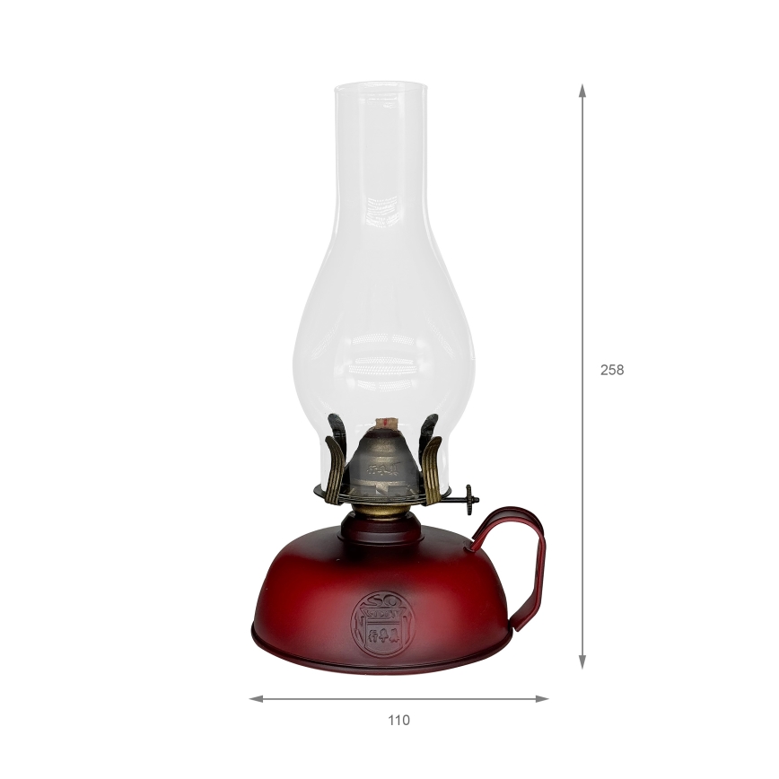 Brilagi - MERLIN Kerosene Lamp Red