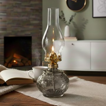 Brilagi - MERLIN Kerosene Lamp, Smoky/Gray