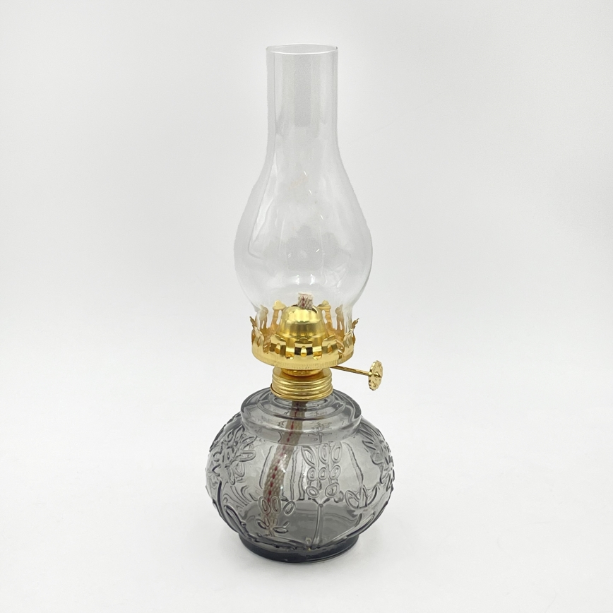 Brilagi - MERLIN Kerosene Lamp, Smoky/Gray