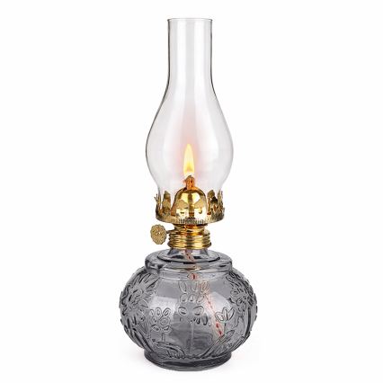 Brilagi - MERLIN Kerosene Lamp, Smoky/Gray