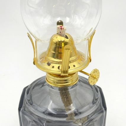 Brilagi - MERLIN Kerosene Lamp, Smoky/Grey