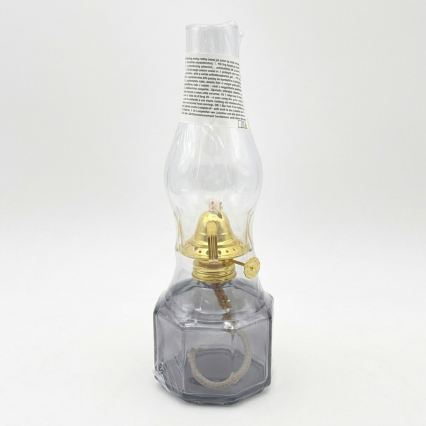 Brilagi - MERLIN Kerosene Lamp, Smoky/Grey