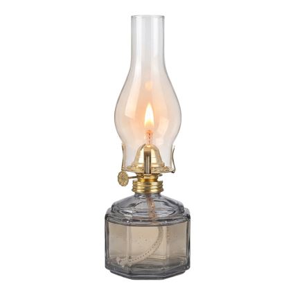 Brilagi - MERLIN Kerosene Lamp, Smoky/Grey