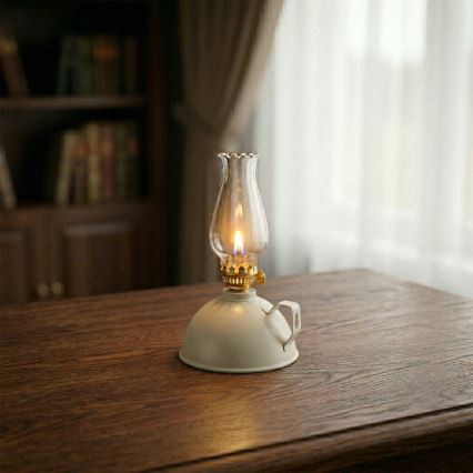 Brilagi - MERLIN Kerosene Lamp, White