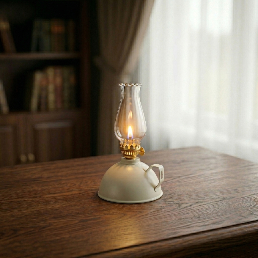 Brilagi - MERLIN Kerosene Lamp, White