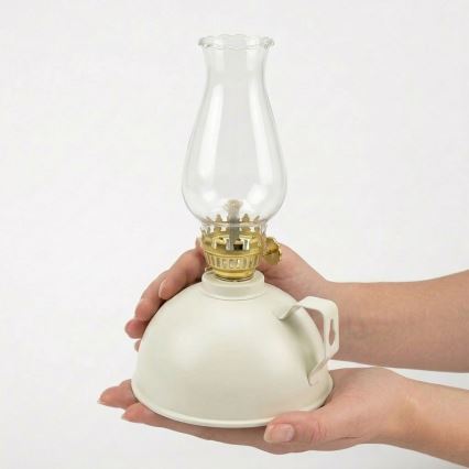 Brilagi - MERLIN Kerosene Lamp, White