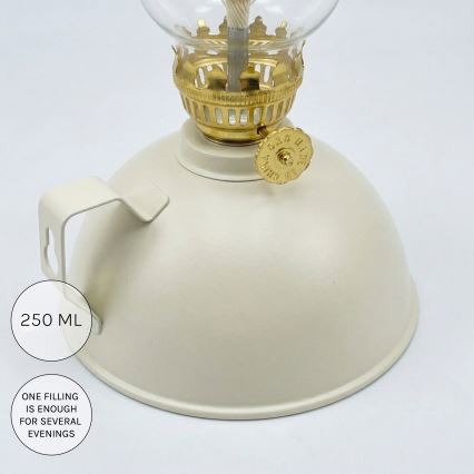 Brilagi - MERLIN Kerosene Lamp, White