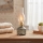 Brilagi - MERLIN Oil Lamp smoky/gray