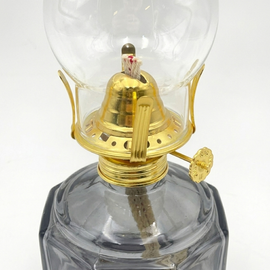 Brilagi - MERLIN Oil Lamp smoky/gray