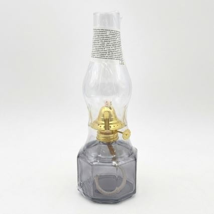 Brilagi - MERLIN Oil Lamp smoky/gray