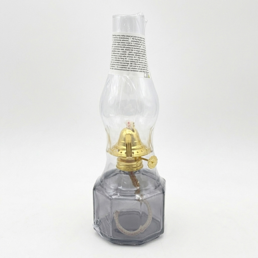 Brilagi - MERLIN Oil Lamp smoky/gray