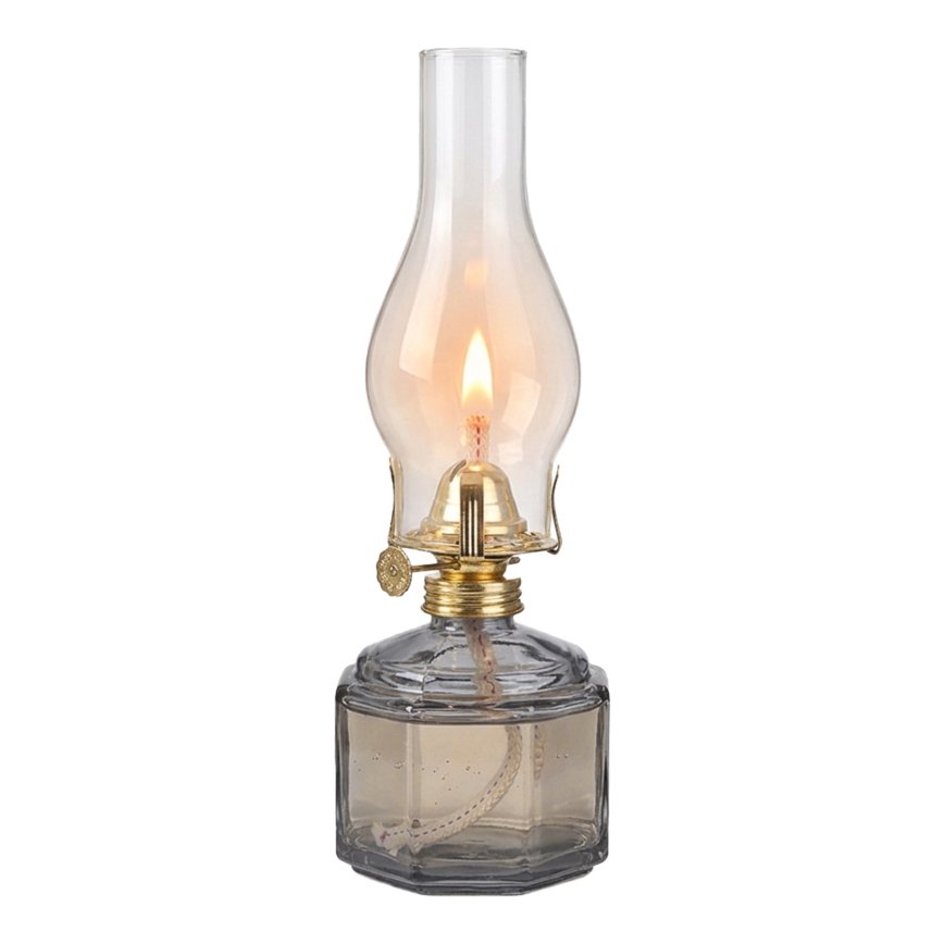 Brilagi - MERLIN Oil Lamp smoky/gray