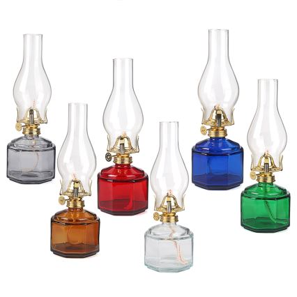 Brilagi - MERLIN Oil Lamp smoky/gray