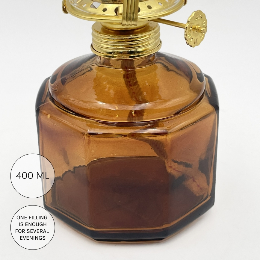 Brilagi - MERLIN Orange Kerosene Lamp