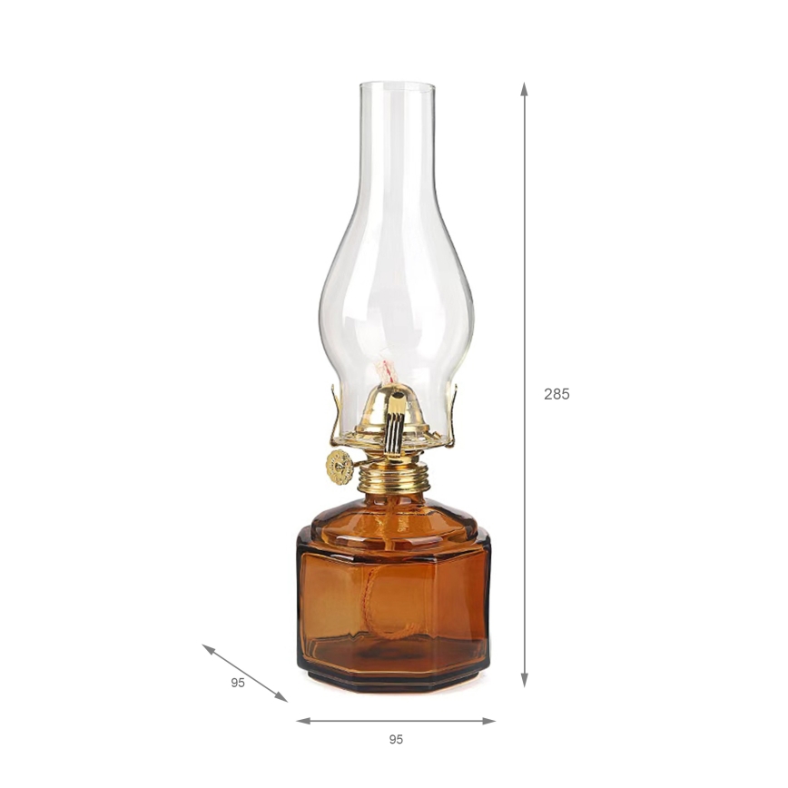 Brilagi - MERLIN Orange Kerosene Lamp