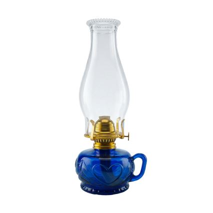 Brilagi - MERLIN Petrol-Blue Kerosene Lamp
