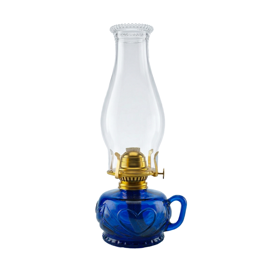 Brilagi - MERLIN Petrol-Blue Kerosene Lamp