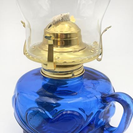 Brilagi - MERLIN Petrol-Blue Kerosene Lamp