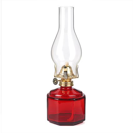 Brilagi - MERLIN Red Kerosene Lamp