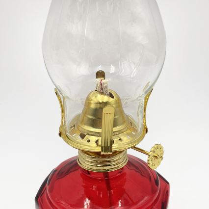Brilagi - MERLIN Red Kerosene Lamp