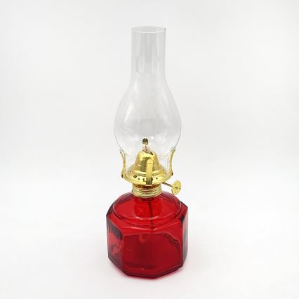 Brilagi - MERLIN Red Kerosene Lamp
