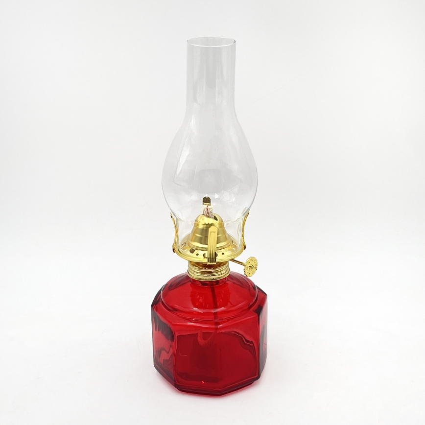 Brilagi - MERLIN Red Kerosene Lamp