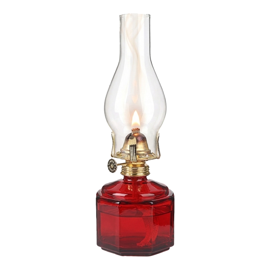 Brilagi - MERLIN Red Kerosene Lamp