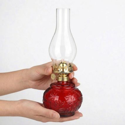 Brilagi - MERLIN Red Kerosene Lamp