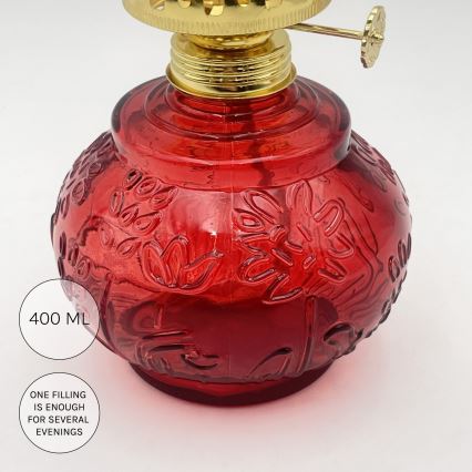 Brilagi - MERLIN Red Kerosene Lamp