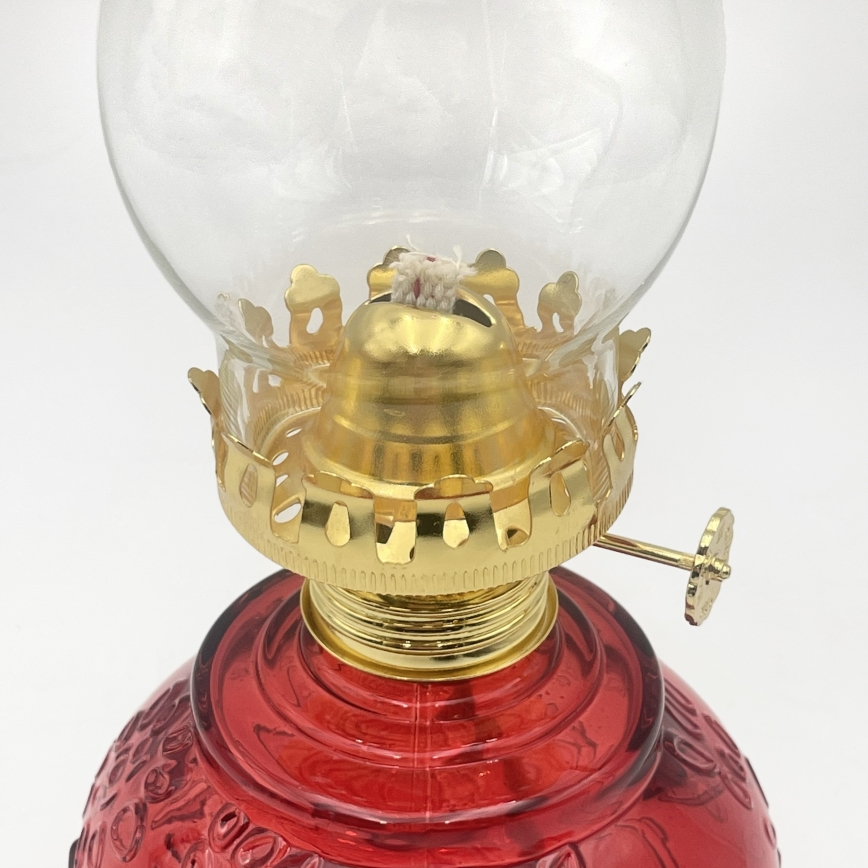 Brilagi - MERLIN Red Kerosene Lamp