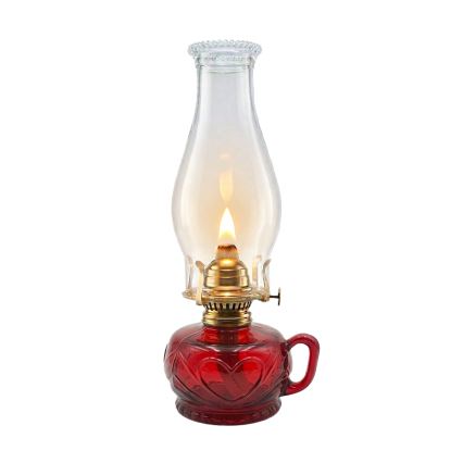 Brilagi - MERLIN Red Kerosene Lamp