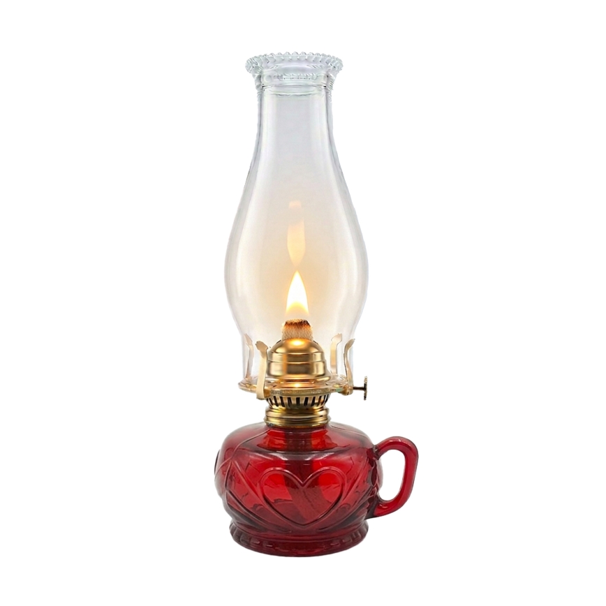 Brilagi - MERLIN Red Kerosene Lamp