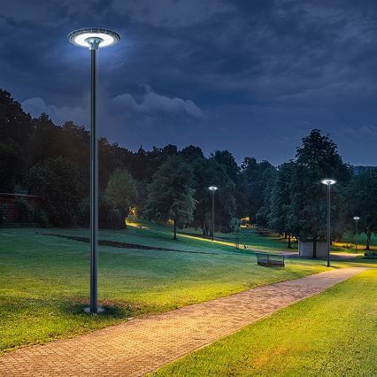Brilagi - Metal pole for outdoor lighting URBAN 3 m pole d. 58 matte anthracite