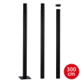 Brilagi - Metal pole for outdoor lighting URBAN 3 m pole d. 58 matte black