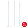 Brilagi - Metal pole for outdoor lighting URBAN 3 m pole d. 58 matte white