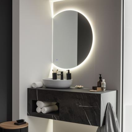 Brilagi - LED Bathroom Mirror MEZZO LED/25W/230V 80x70 cm IP44 CRI 90 dimmable + CCT