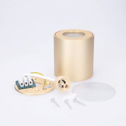 BRILAGI - MIA Bathroom Spot Light 1x GU10/30W/230V 84x80 mm Gold IP54
