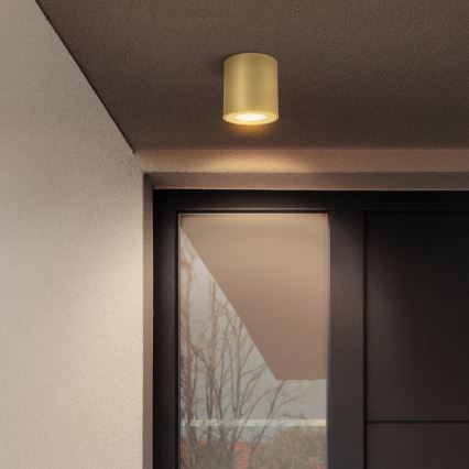 Brilagi - MIA Bathroom Spot Light 1x GU10/30W/230V 84x80 mm Gold IP54