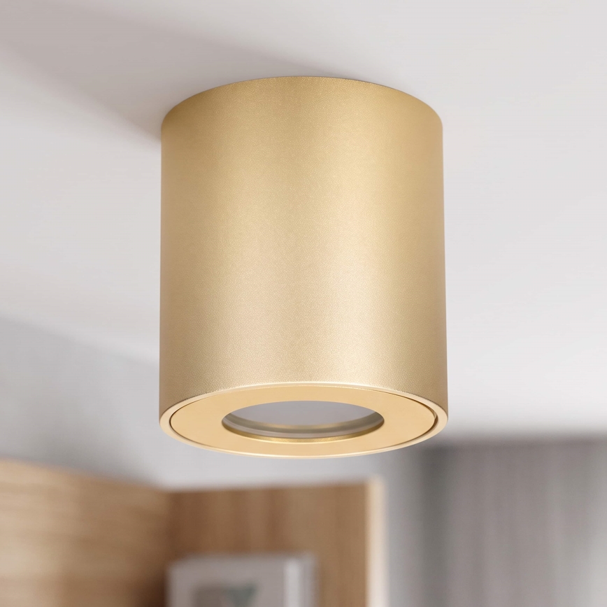 BRILAGI - MIA Bathroom Spot Light 1x GU10/30W/230V 84x80 mm Gold IP54