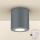 Brilagi - MIA Dimmable LED RGBW Outdoor Fixture 1xGU10/4,8W/230V 3000K 84x80 mm antracite IP54 + remote control
