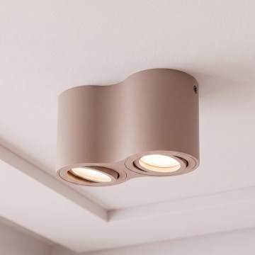 BRILAGI - MIA DOUBLE spotlight 2xGU10/30W/230V beige