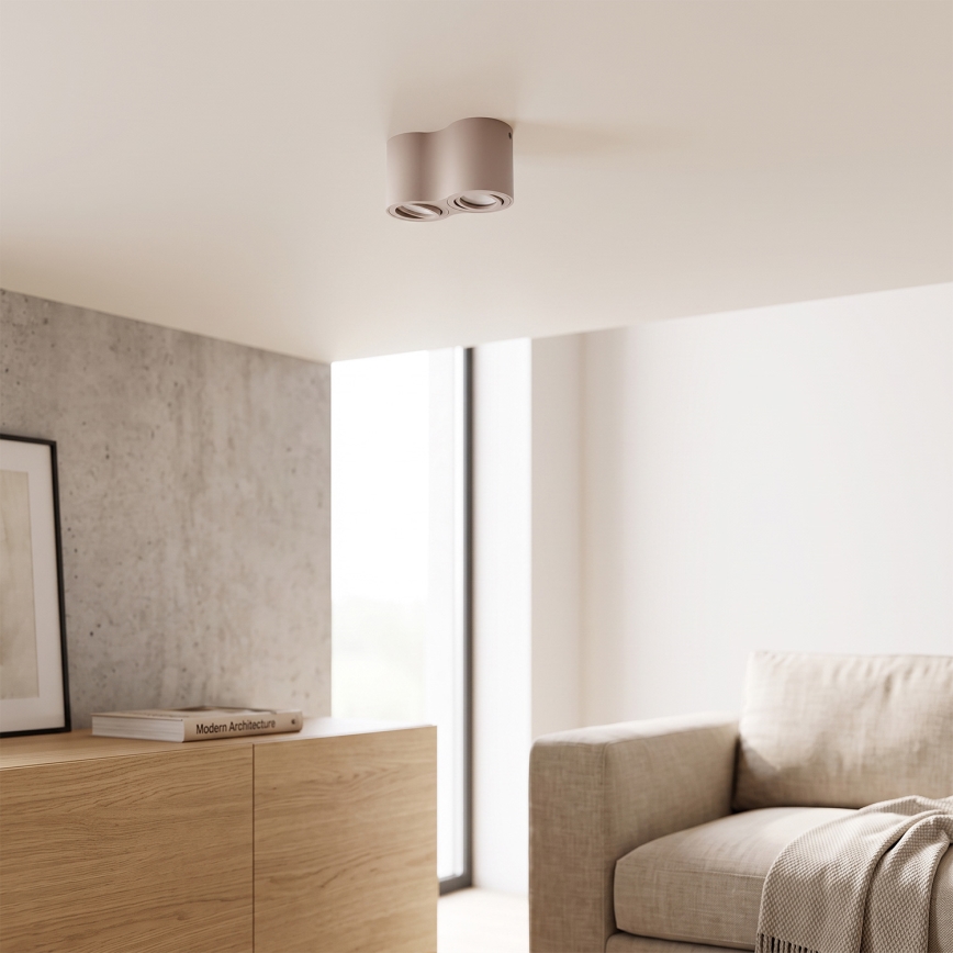 BRILAGI - MIA DOUBLE spotlight 2xGU10/30W/230V beige