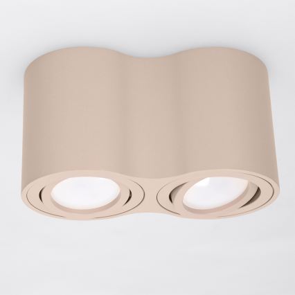 BRILAGI - MIA DOUBLE spotlight 2xGU10/30W/230V beige